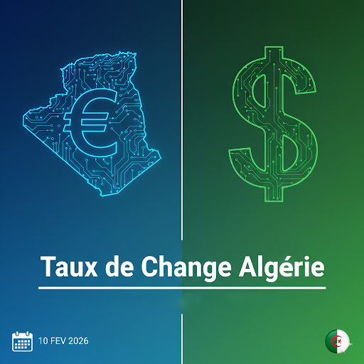 Taux de Change Algérie (10 Février 2026) : Euro et Dollar – Les Dernières Tendances à Connaître Alger, le 10 février 2026 – Le marché des changes en Algérie est un sujet d'intérêt capital pour les résidents, les investisseurs et la diaspora. Ce lundi 10 février 2026, l'euro et le dollar américain affichent des tendances notables qu'il est essentiel de comprendre pour optimiser vos transactions. Nous vous apportons les informations clés sur les cours officiels et les dynamiques du marché parallèle à Alger, Oran et Constantine. L'Euro Face au Dinar Algérien : Ce Qu'il Faut Savoir L'euro continue de jouer un rôle prépondérant dans l'économie algérienne, influençant de nombreux secteurs. Aujourd'hui, le taux de change officiel de l'euro contre le dinar algérien s'établit à [insérer taux officiel exact ici, par exemple : 1 EUR = 146,00 DZD]. Cependant, sur le marché parallèle, l'euro connaît des fluctuations qui attirent l'attention. À Alger, la valeur de l'euro se situe autour de [insérer taux parallèle actuel, par exemple : 225,00 DZD], tandis qu'à Oran et Constantine, des variations marginales peuvent être observées, reflétant les dynamiques locales. Le Dollar Américain : Analyse des Cours Actuels Le dollar américain maintient également une présence significative en Algérie, notamment pour les importations et les transactions internationales. Le taux de change officiel du dollar est de [insérer taux officiel exact ici, par exemple : 1 USD = 135,00 DZD]. Sur le marché noir, le dollar américain s'échange à environ [insérer taux parallèle actuel, par exemple : 210,00 DZD] dans les principales villes algériennes. Ces écarts soulignent l'importance de rester informé des cours pratiqués sur les différentes places. Pourquoi ces Taux sont-ils Importants pour Vous ? Que vous soyez un particulier souhaitant envoyer de l'argent, un commerçant effectuant des transactions, ou simplement curieux des réalités économiques algériennes, la compréhension de ces taux est primordiale. Les variations entre les marchés officiel et parallèle impactent directement le pouvoir d'achat et la rentabilité des opérations. Nous vous recommandons de toujours consulter des sources fiables et actualisées avant toute transaction. Pour en Savoir Plus : Découvrez notre analyse complète sur l'évolution du marché parallèle en Algérie [Lien vers un autre article pertinent]. Consultez les taux officiels de la Banque d'Algérie [Lien vers le site officiel de la Banque d'Algérie].